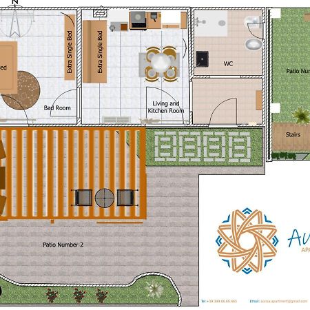 Aurisa Apartment Bari Luaran gambar
